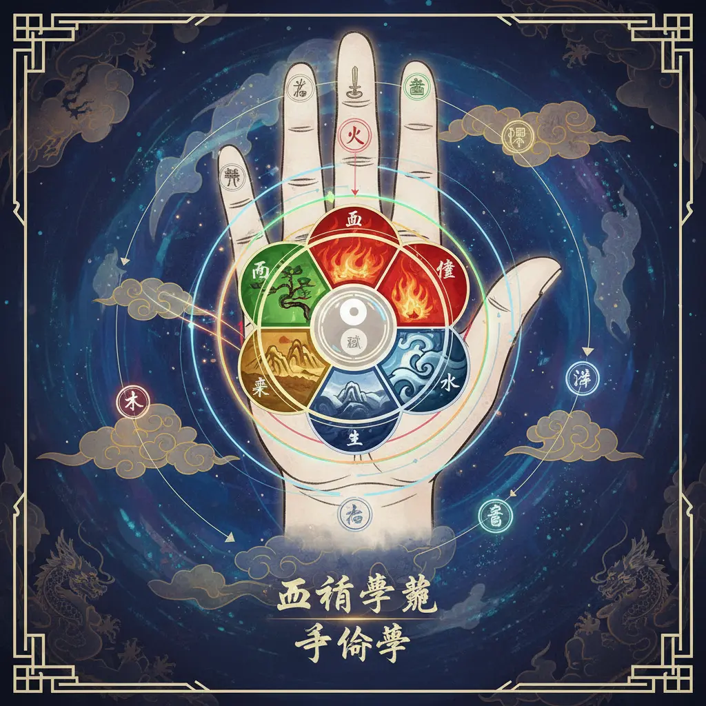 手相學 - 五行學說