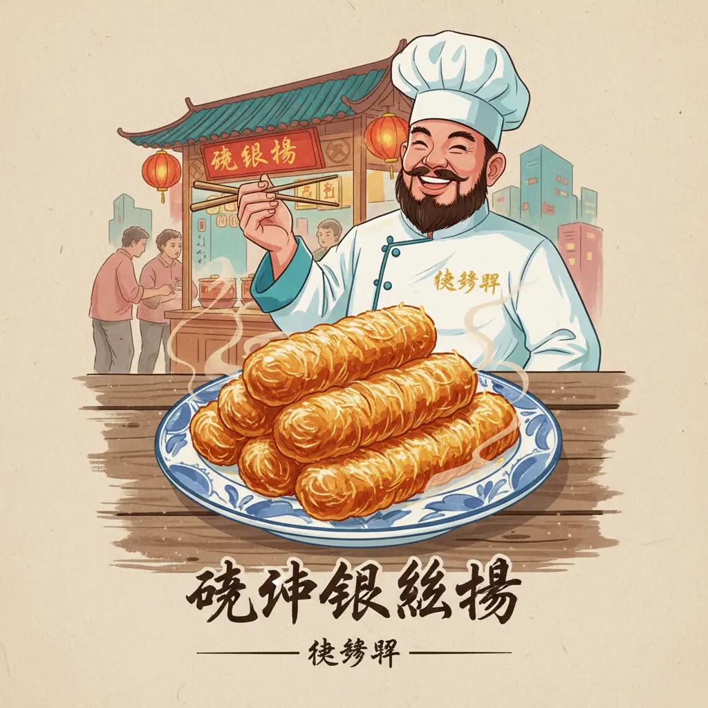 陳師傅 - 脆皮銀絲腸