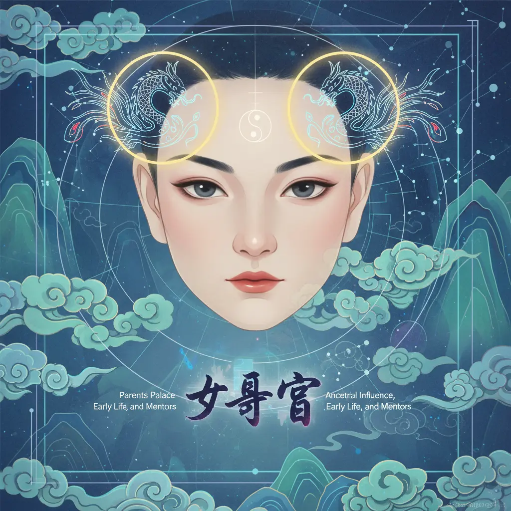 面相學 - 父母宮