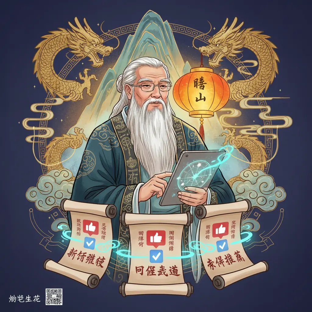 算命師傅推薦 - 明燈山人