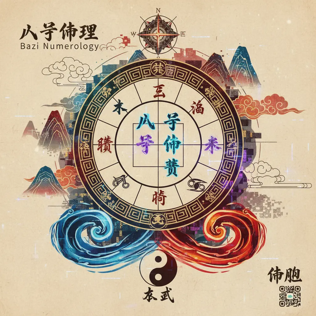 八字命理 - 八字命盤