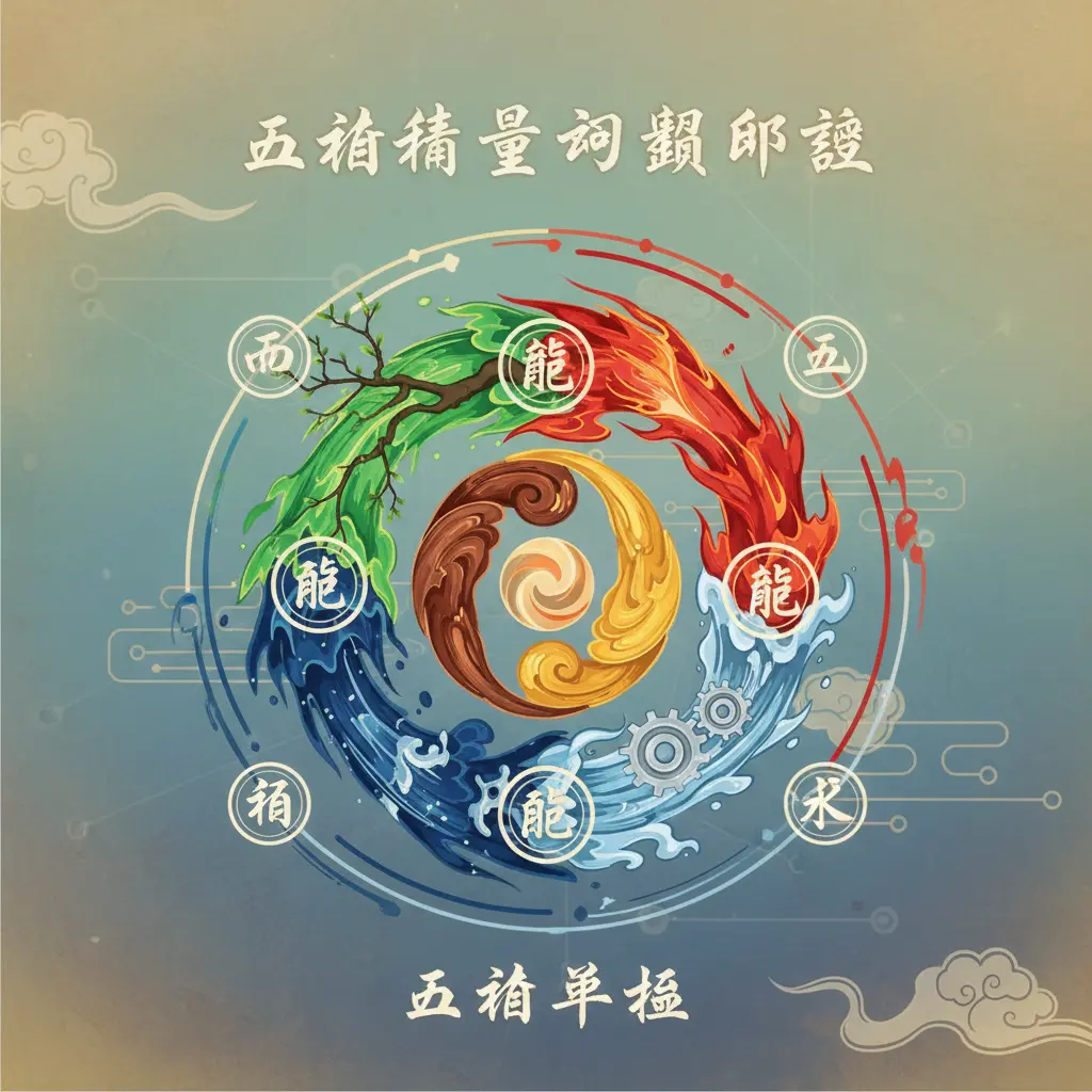 五行平衡 - 五行能量調整印證