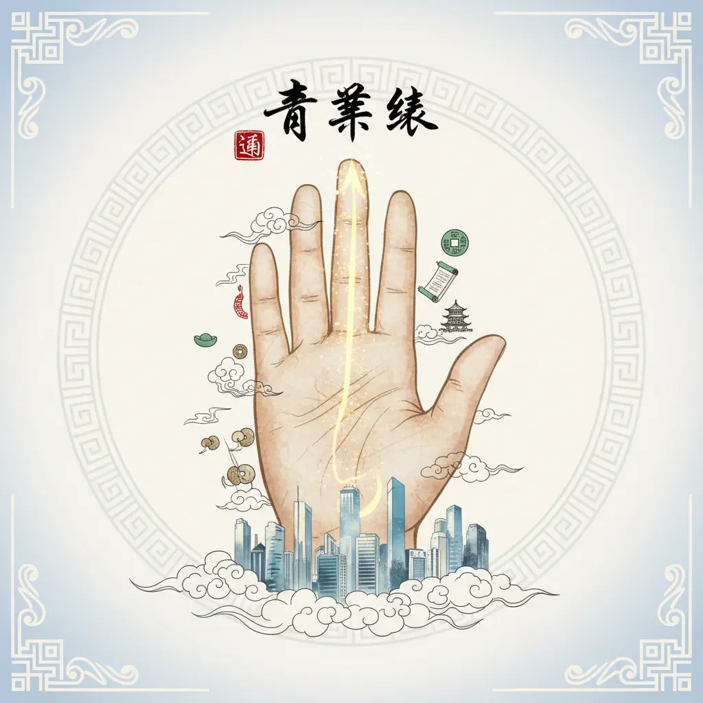 手相學 - 事業線