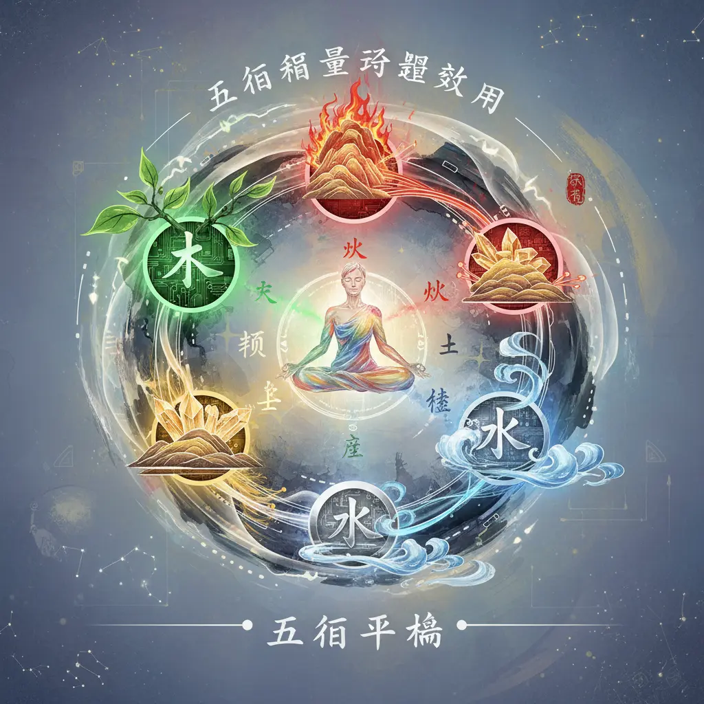 五行平衡 - 五行能量調整效用