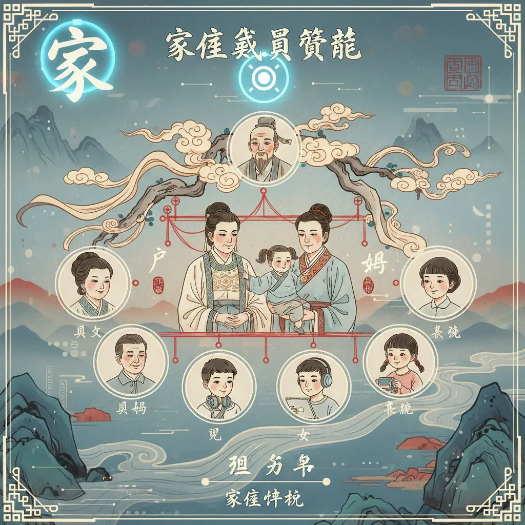 家庭情況 - 家庭成員構成