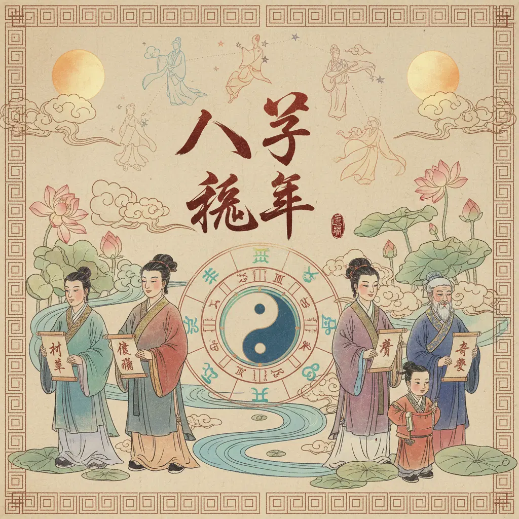 流年運程 - 八字算命